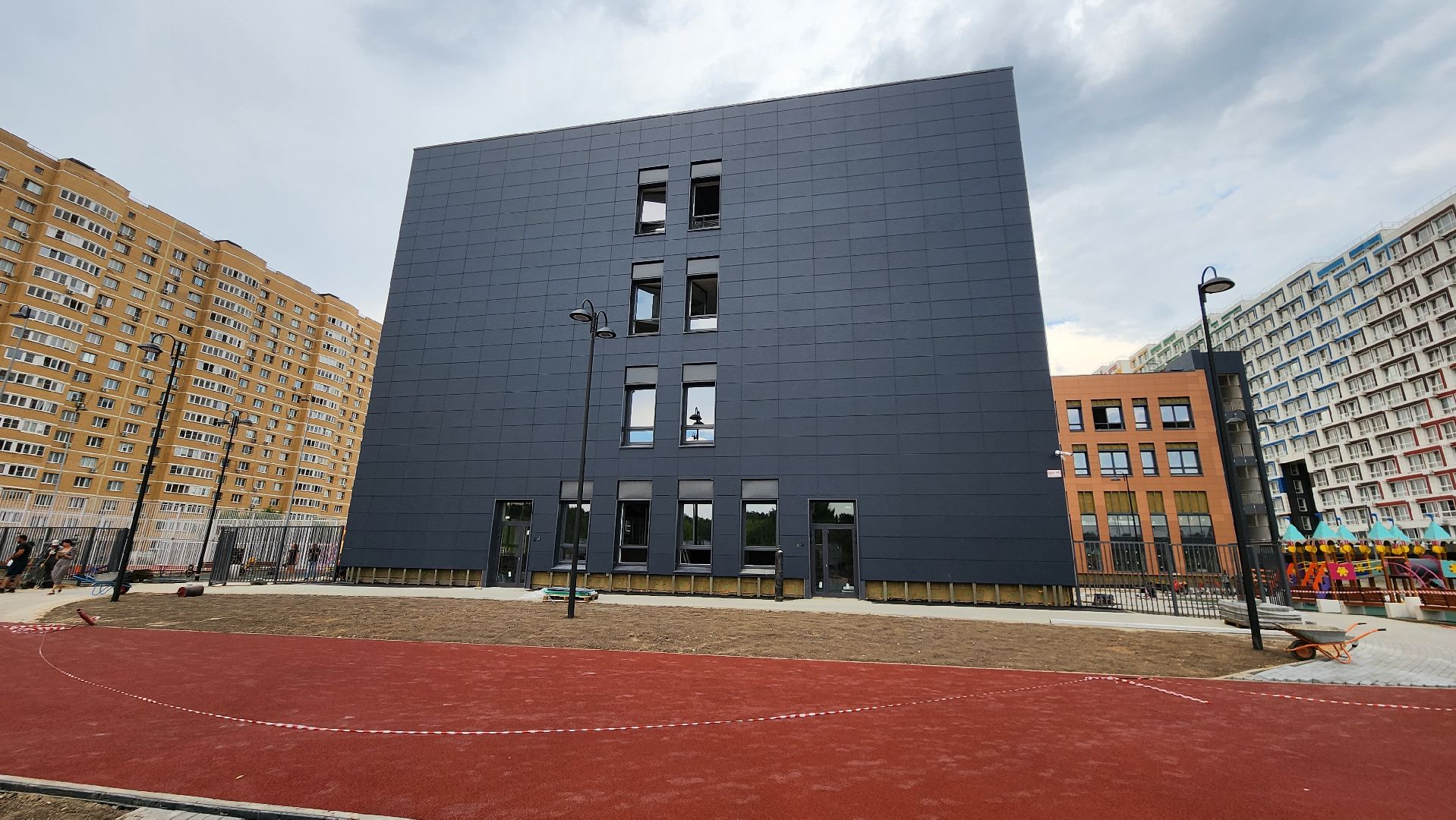 новая школа, строительство, образование,