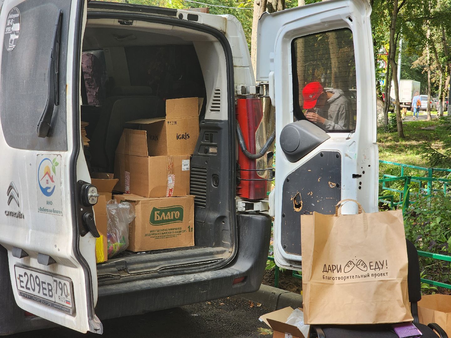 пушкино, волонтеры, продукты, благотворительная акция