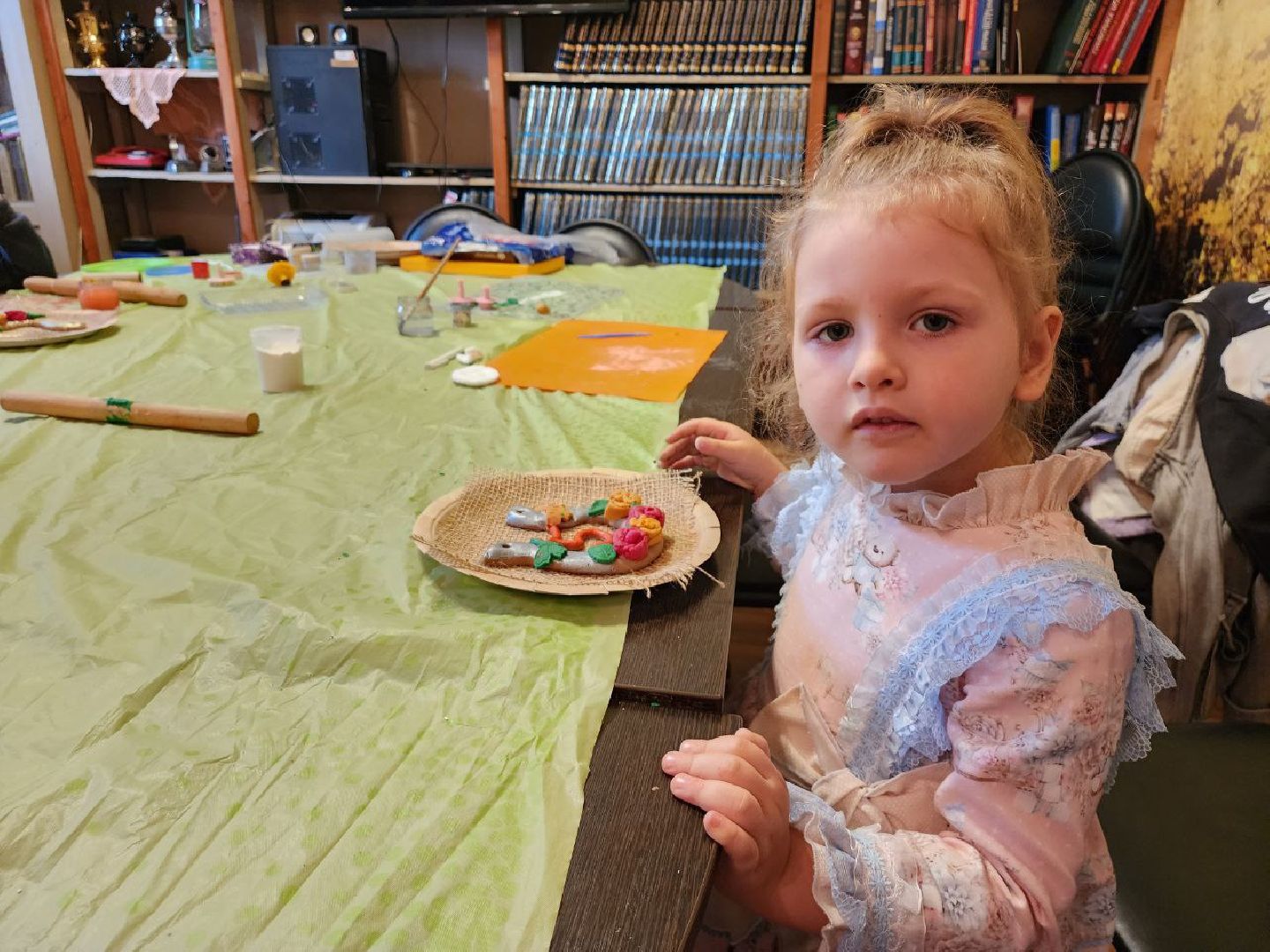 поделки; тестопластика; дети; рукоделие