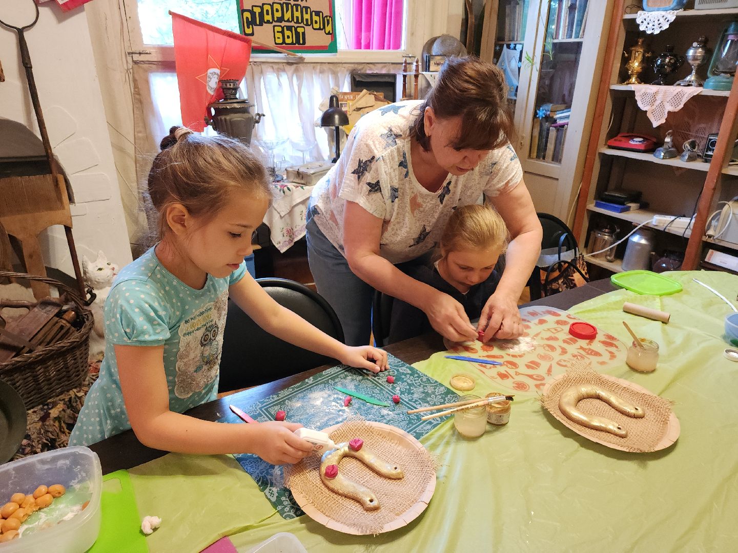 поделки; тестопластика; дети; рукоделие