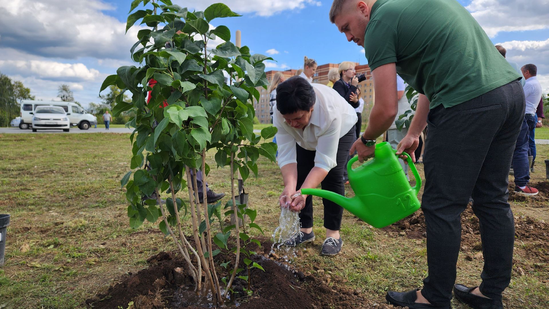 Ступино, аллея дружбы, день города,
