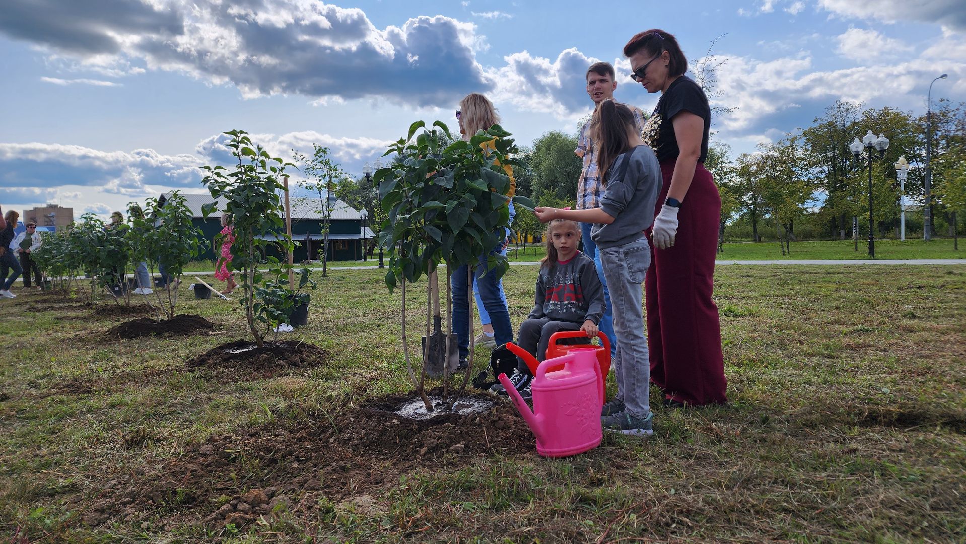 Ступино, аллея дружбы, день города,