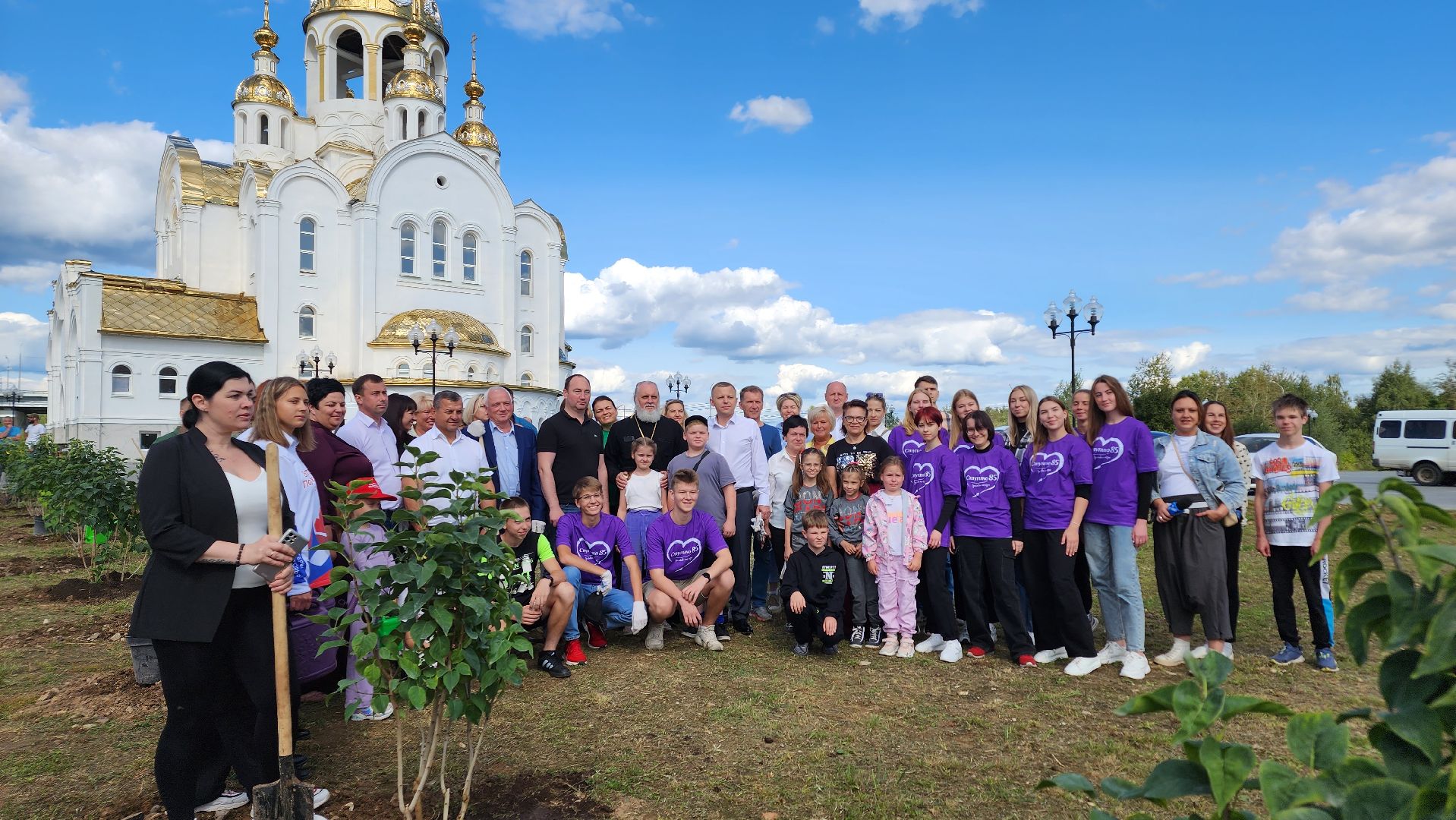 Ступино, аллея дружбы, день города,