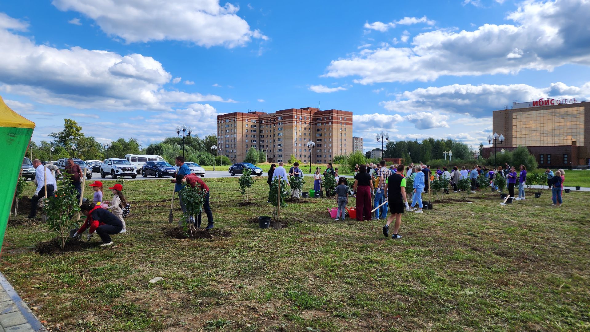 Ступино, аллея дружбы, день города,