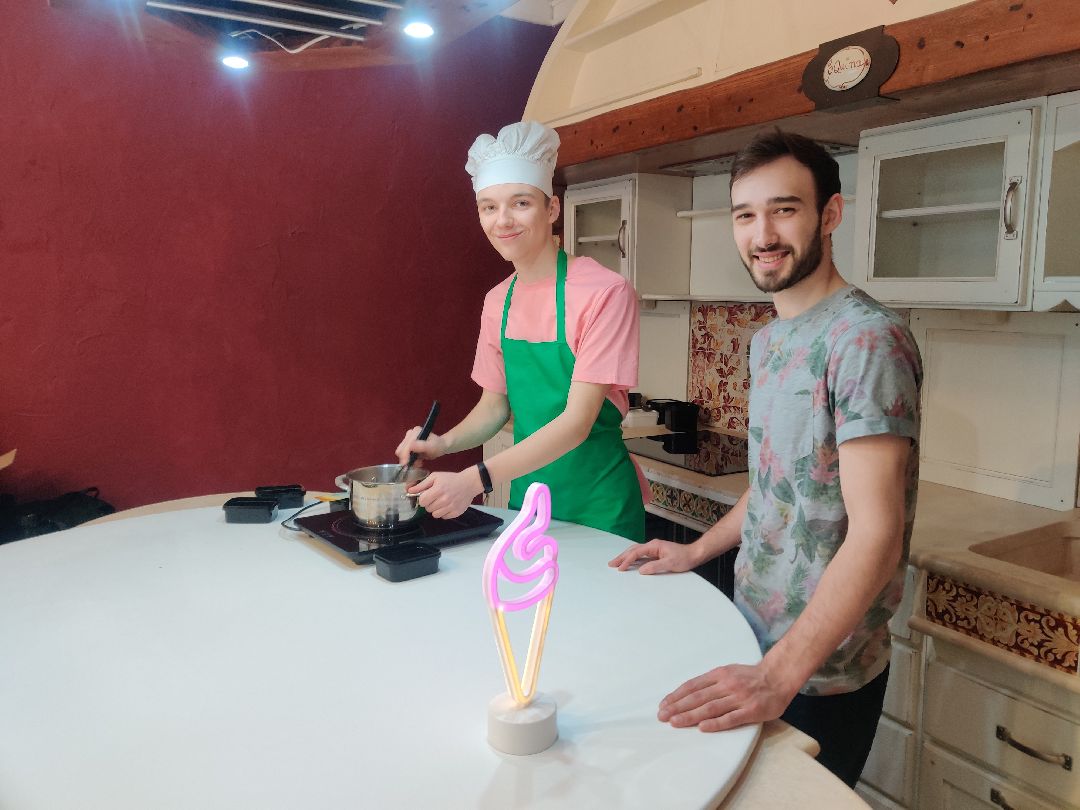 Красноармейск, кондитер, студент, антикафе, кулинарное шоу, сюрприз для любимой
