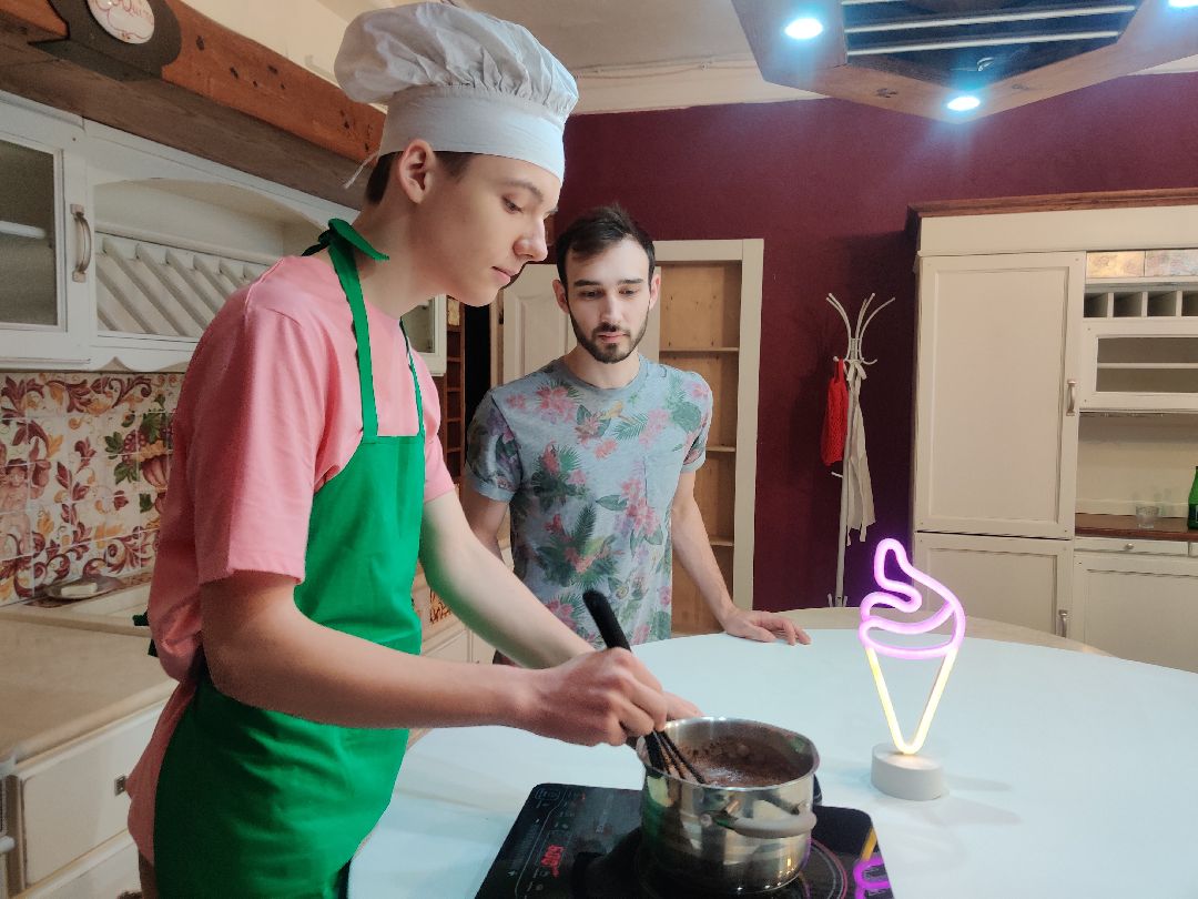 Красноармейск, кондитер, студент, антикафе, кулинарное шоу, сюрприз для любимой