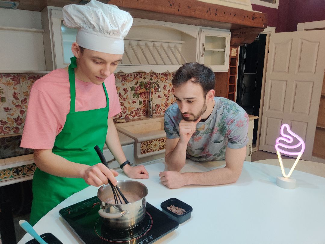 Красноармейск, кондитер, студент, антикафе, кулинарное шоу, сюрприз для любимой