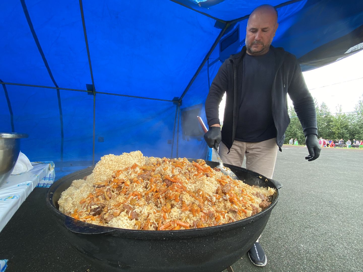 Балашиха, праздник плова, микрорайон Саввино