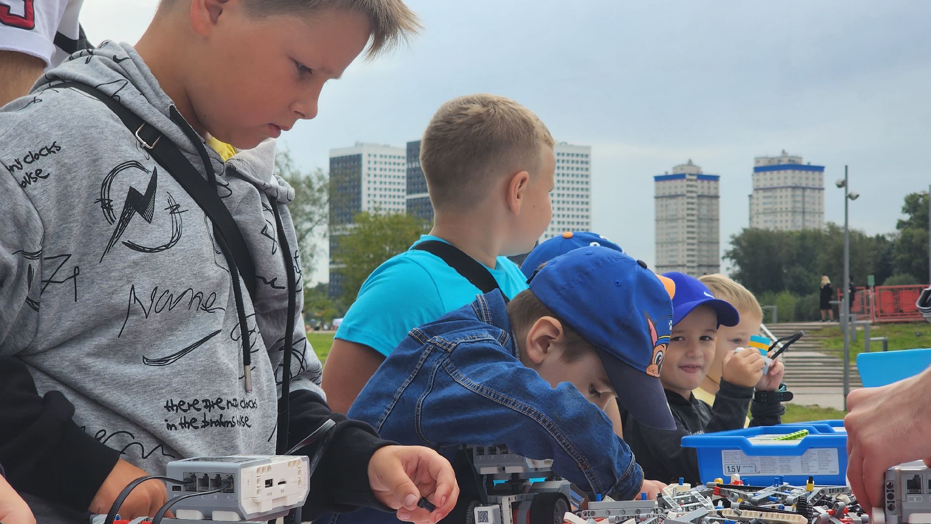 Пушкино, робототехника, День города, дети, общество