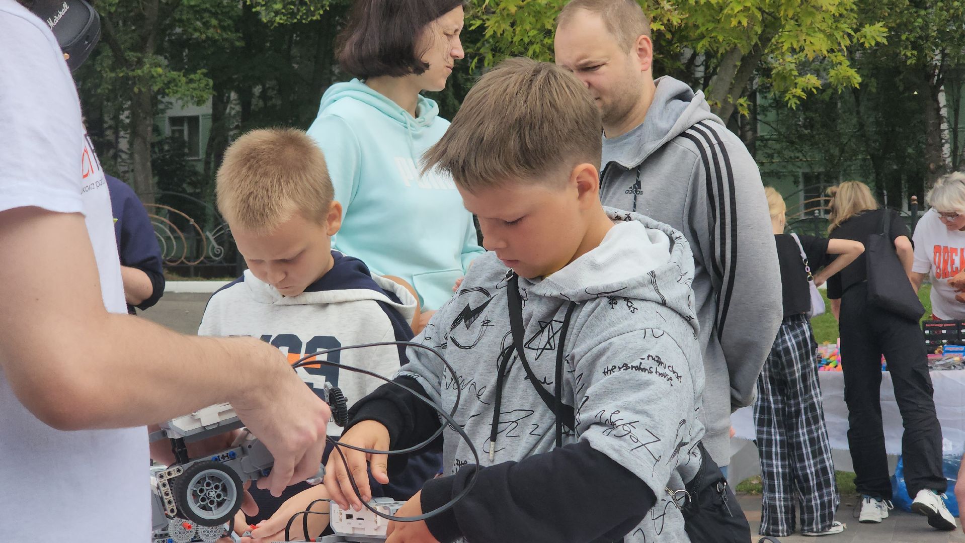Пушкино, робототехника, День города, дети, общество