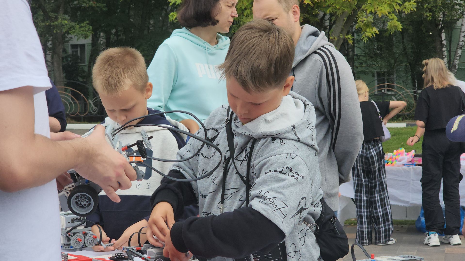 Пушкино, робототехника, День города, дети, общество