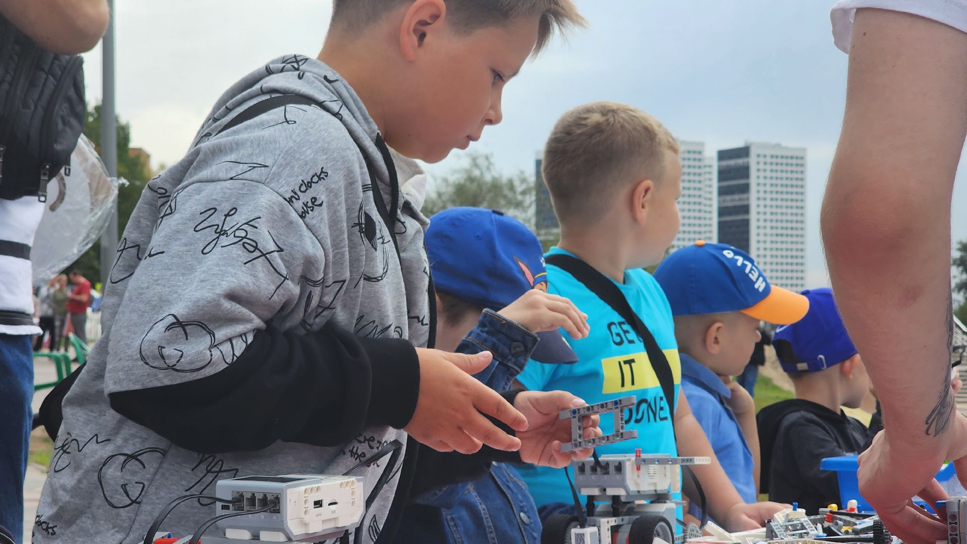 Пушкино, робототехника, День города, дети, общество