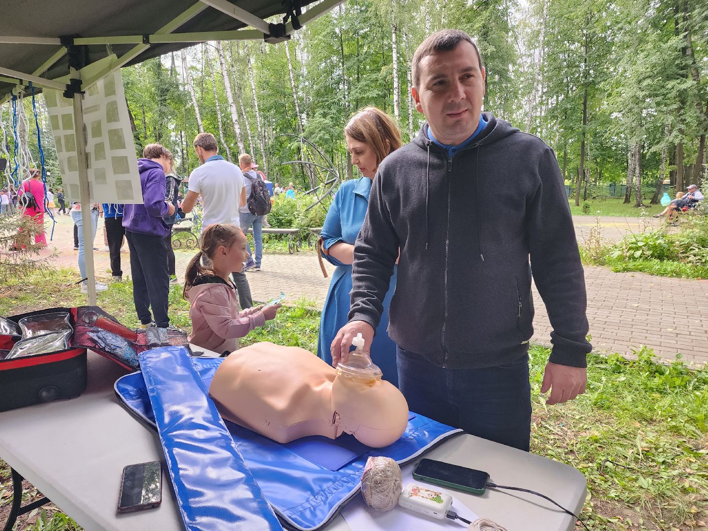 волонтер, пушкино, день города,