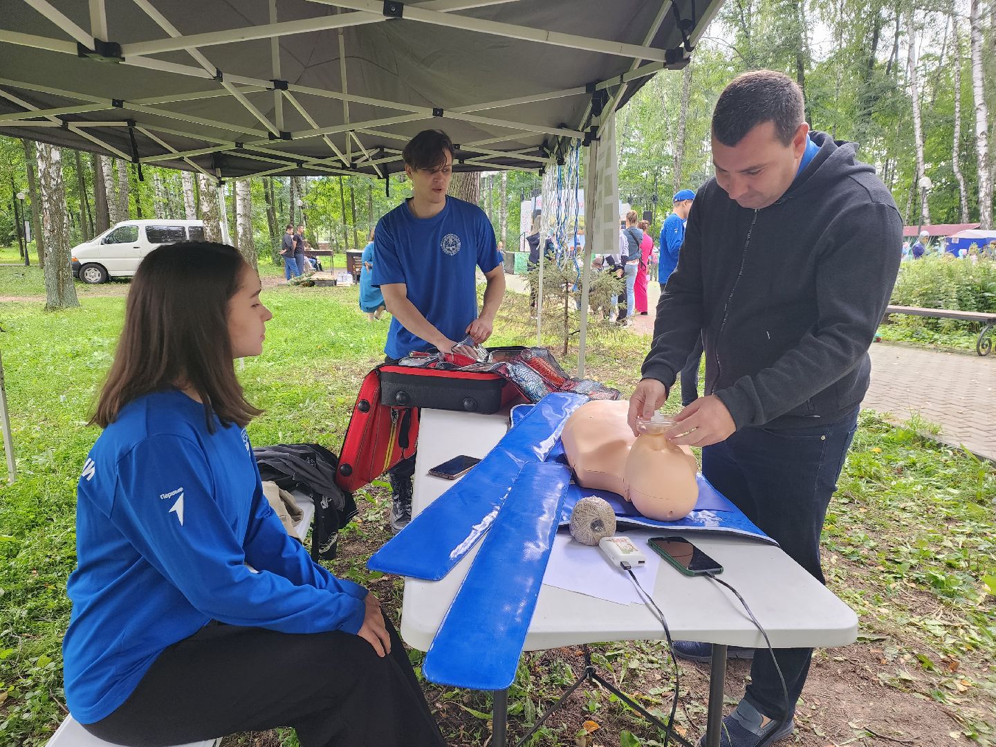 волонтер, пушкино, день города,
