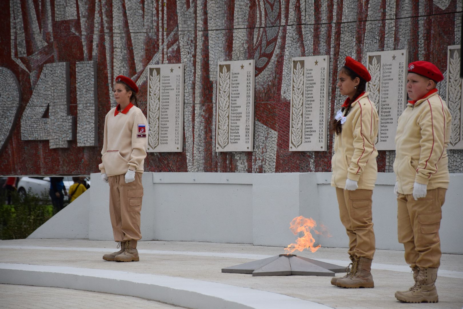 Павловский Посад, городской округ Павловский Посад, люди, город, праздник, сквер, реконструкция