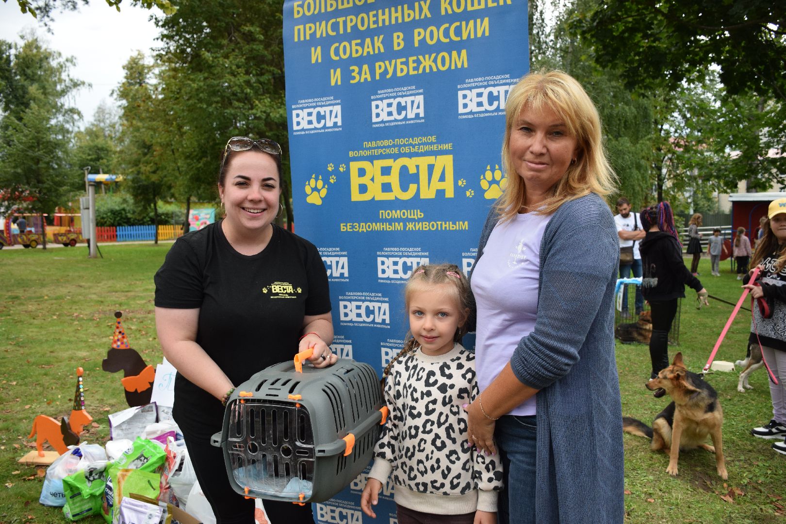 Павловский Посад, городской округ Павловский Посад, люди, город, парк, животные, приют