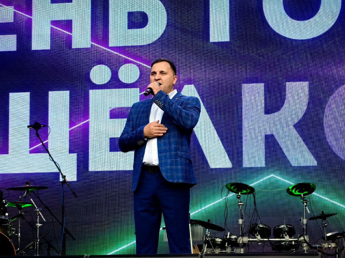 Площадь, День города, гости, коллектив