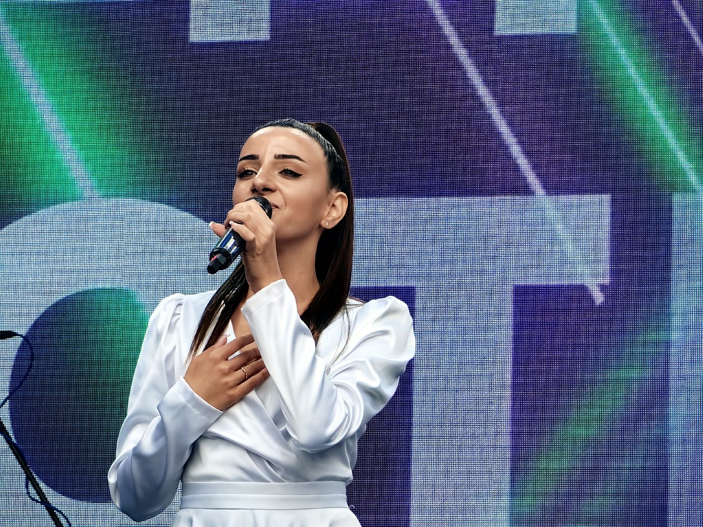 Площадь, День города, гости, коллектив