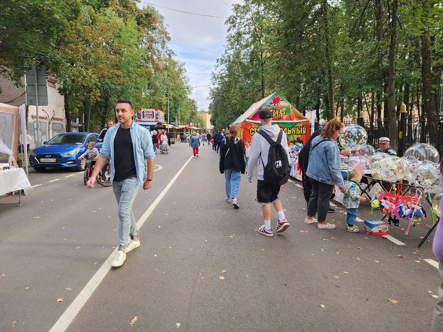 день города, пушкино, дорога, праздник,