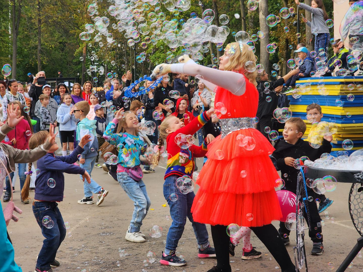 цирк, пушкино, день города, дети,