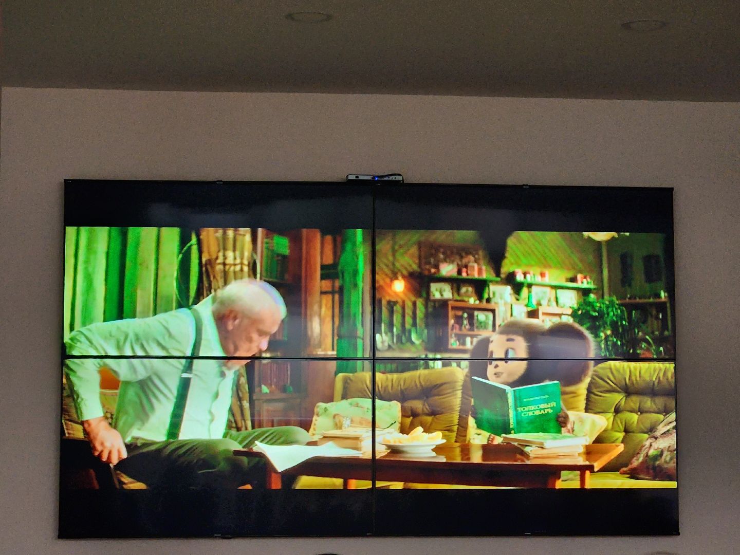 кинопоказ; библиотека; видное; чебурашка; вызов; праведник