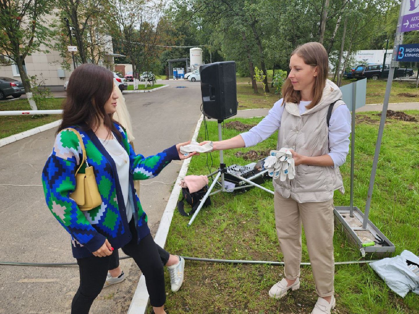 посадка; вишнёвый сад; ВПЦ; видное; подарок