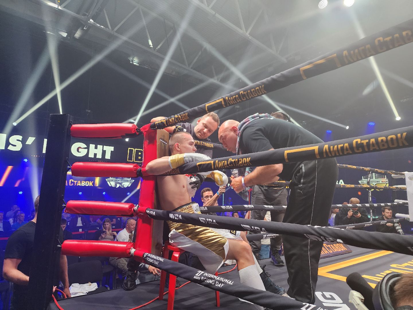Серпухов, Подмосковье, Ночь чемпионов IBA, Кремлёв, бокс