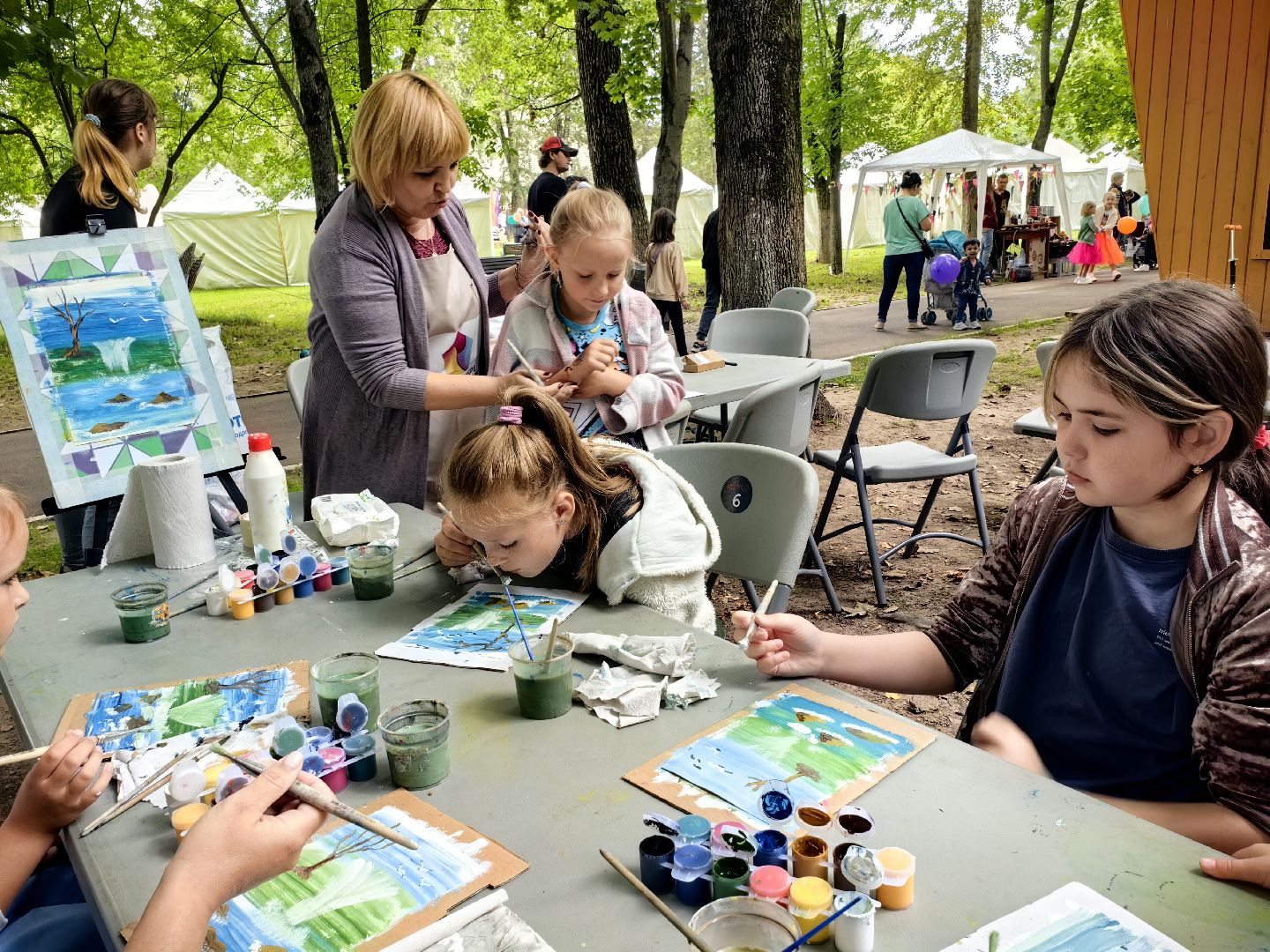 Мастер-класс, рисование, художник, краски, акварель