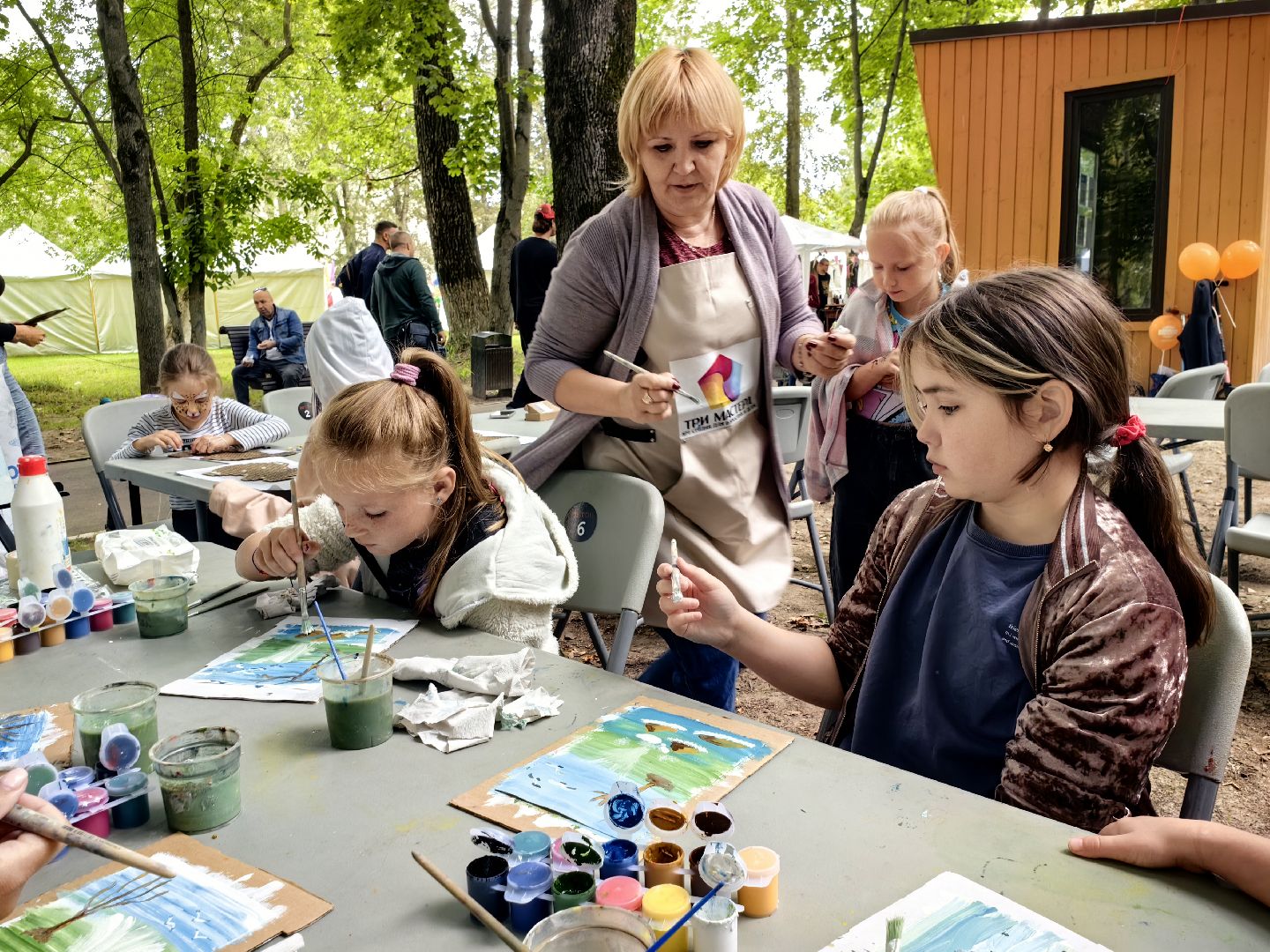 Мастер-класс, рисование, художник, краски, акварель