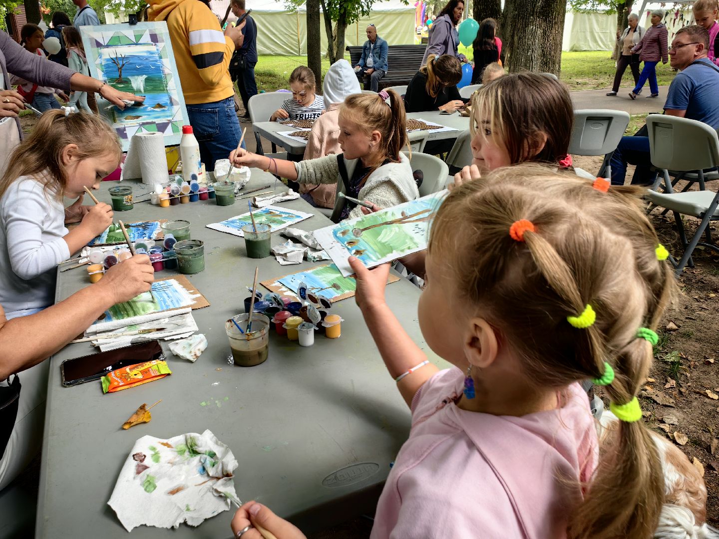 Мастер-класс, рисование, художник, краски, акварель