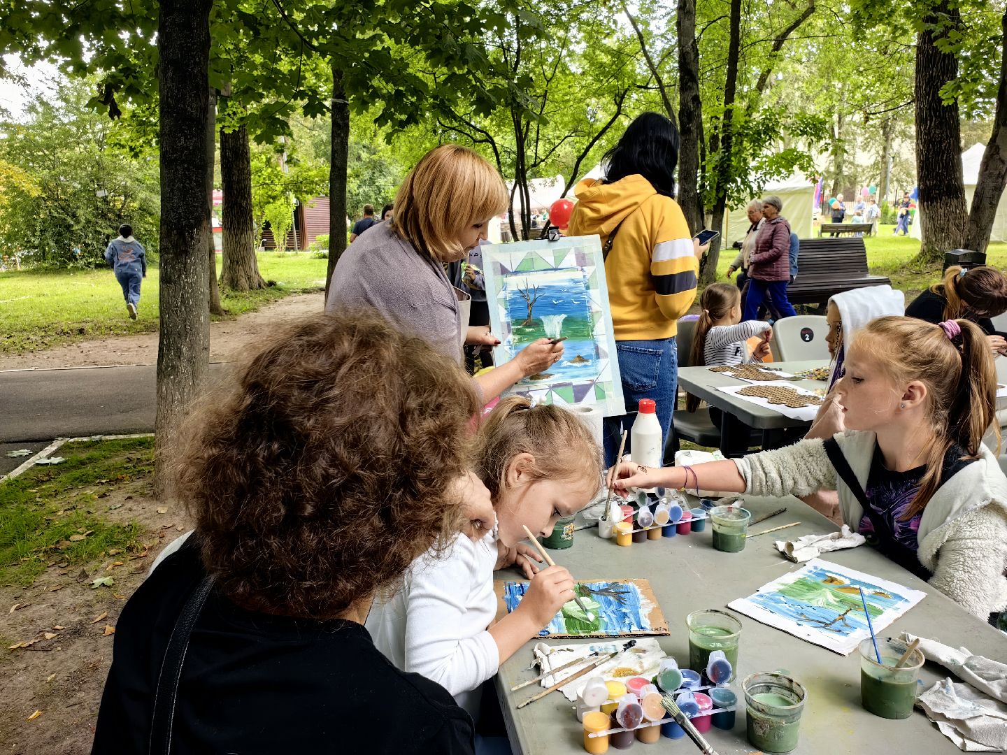 Мастер-класс, рисование, художник, краски, акварель