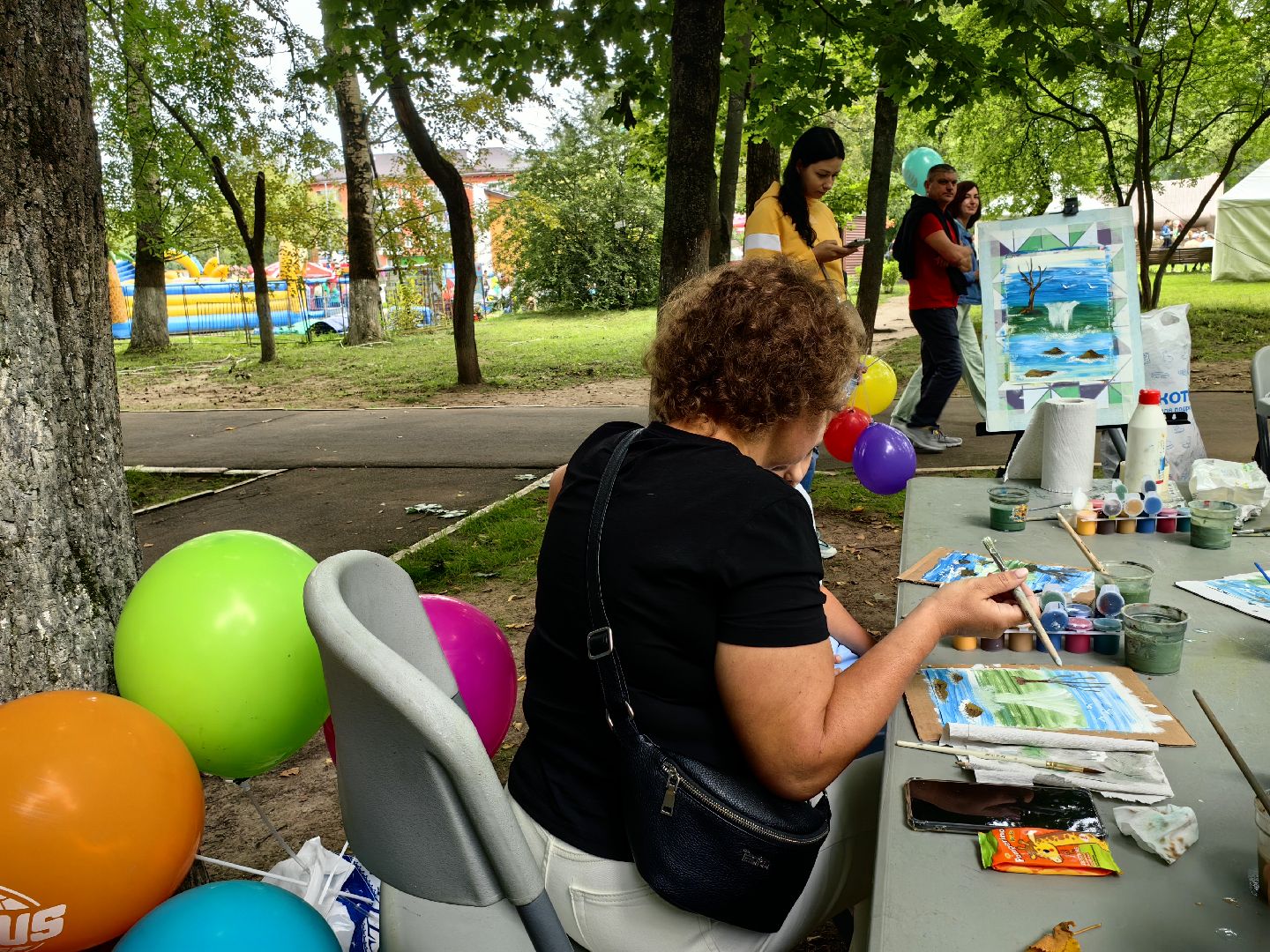 Мастер-класс, рисование, художник, краски, акварель