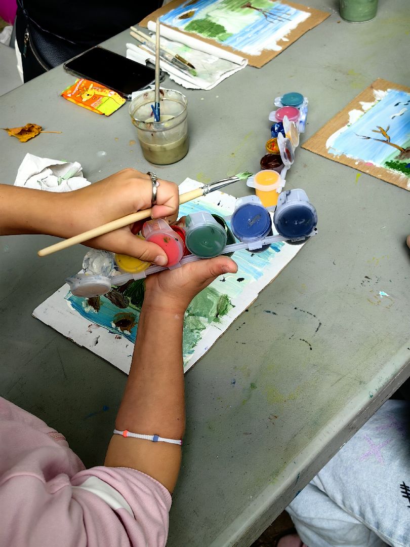 Мастер-класс, рисование, художник, краски, акварель