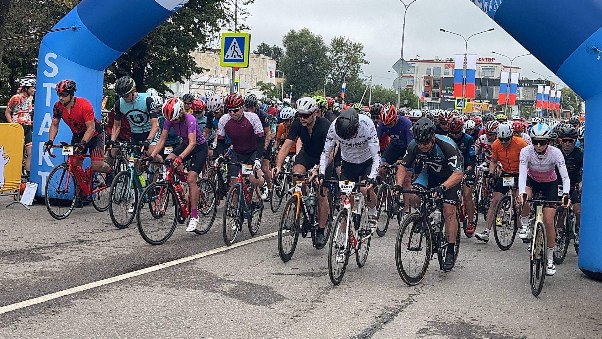 Спорт, спорт подмосковья, велогонка, рузский городской округ, Руза, «Гран Фондо России - 2023»