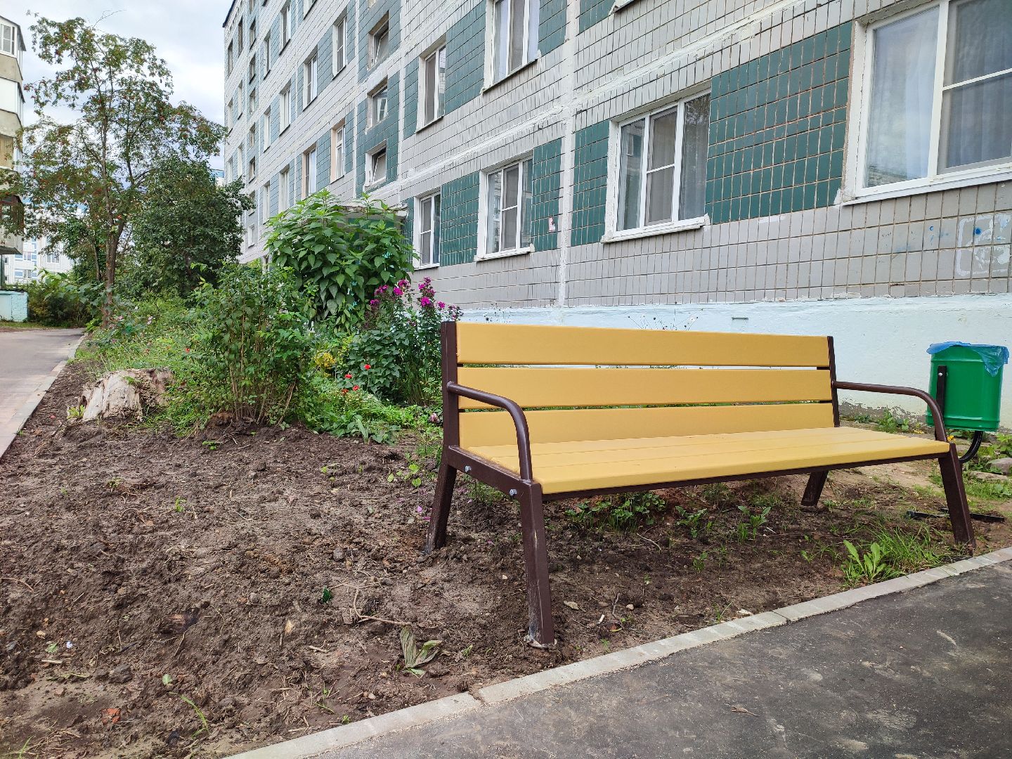 #благоустройство, #новыелавочки, #талдом, #юбилейный, #подмосковье