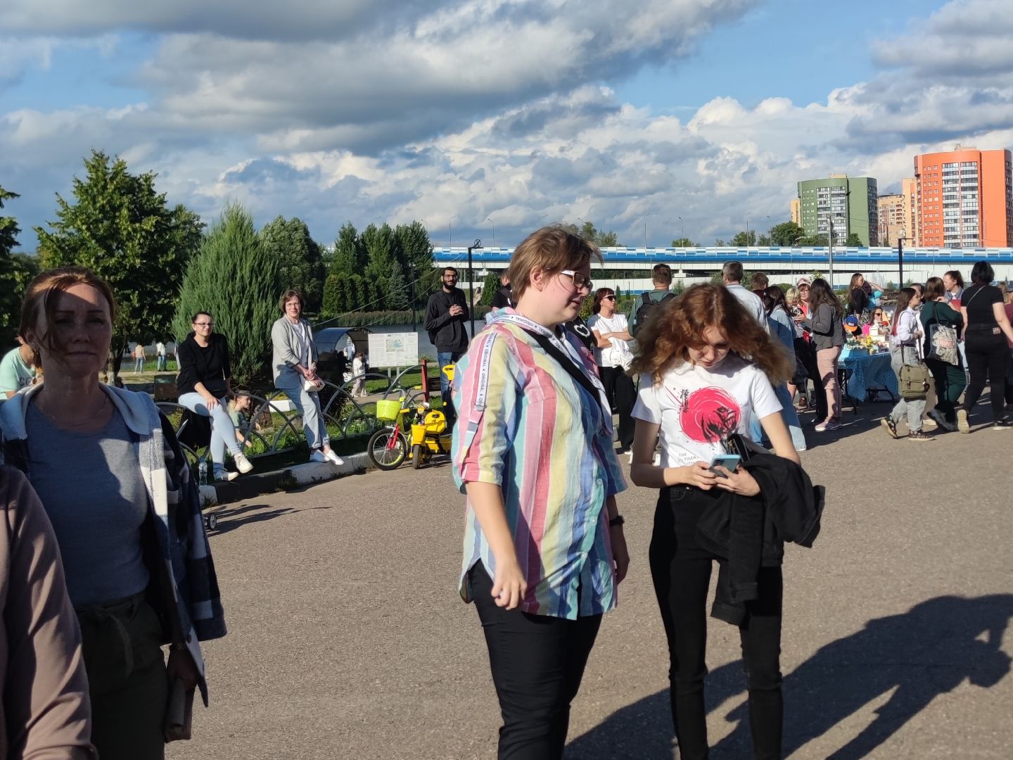 На одной волне, проект, парк, лето, Дубна