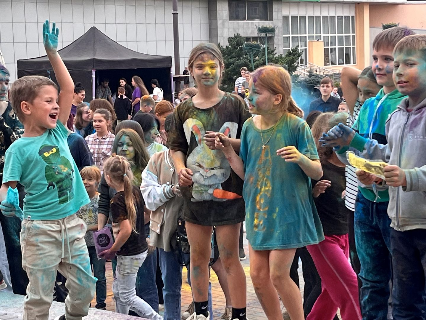 Наро-Фоминск, лето в Подмосковье, фестиваль красок, последние выходные лета, ЦДК