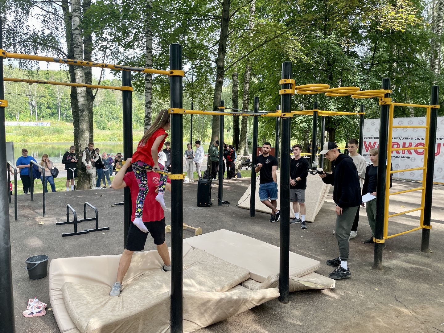 Клин, спорт, общество, дети, воркаут, День города Клин