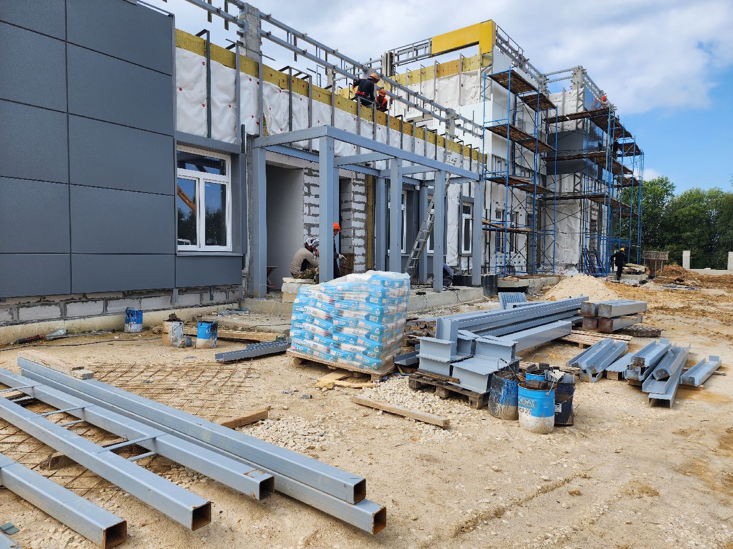 строительство, новая поликлиника, серпухов, медицина, ивановские дворики,