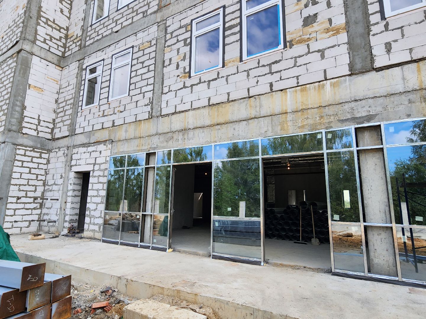 строительство, новая поликлиника, серпухов, медицина, ивановские дворики,