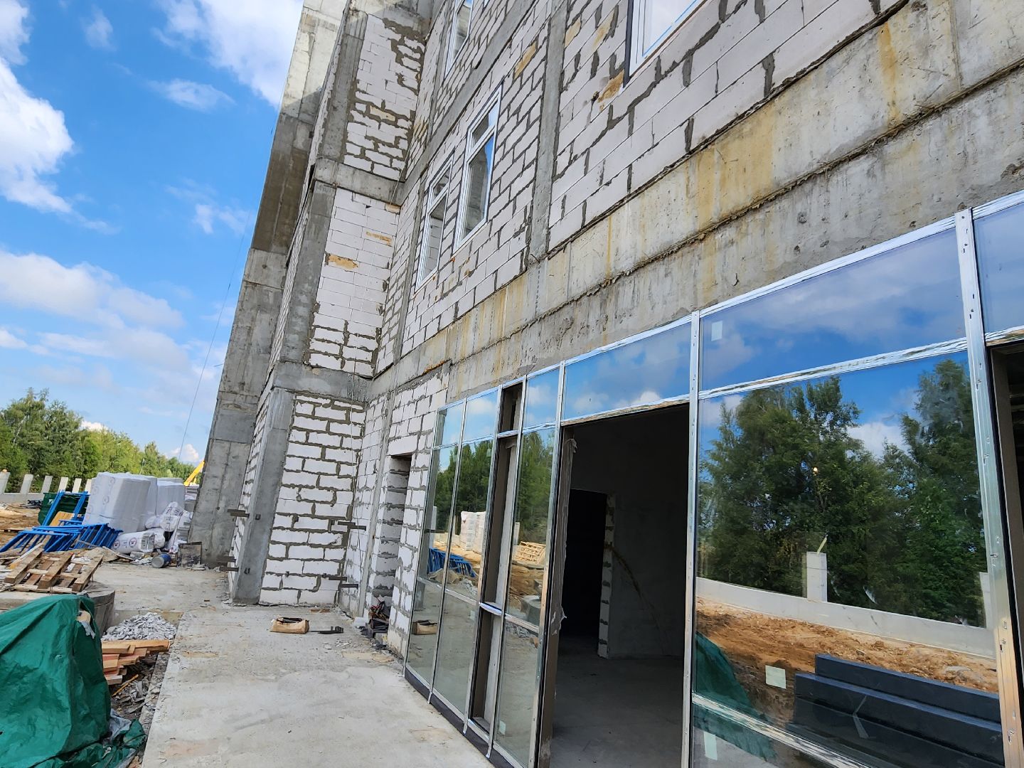 строительство, новая поликлиника, серпухов, медицина, ивановские дворики,