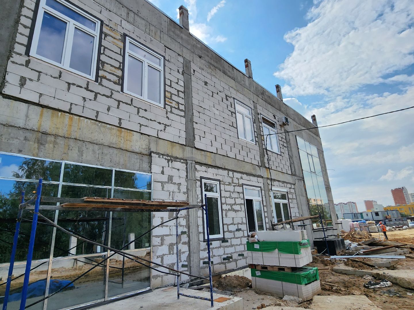 строительство, новая поликлиника, серпухов, медицина, ивановские дворики,