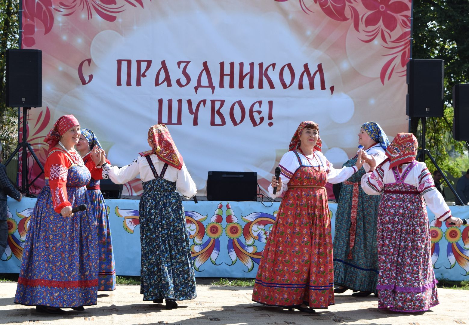 Егорьевск, Шувое, спас, ярмарка, ремесло, танцы, пение, хор,