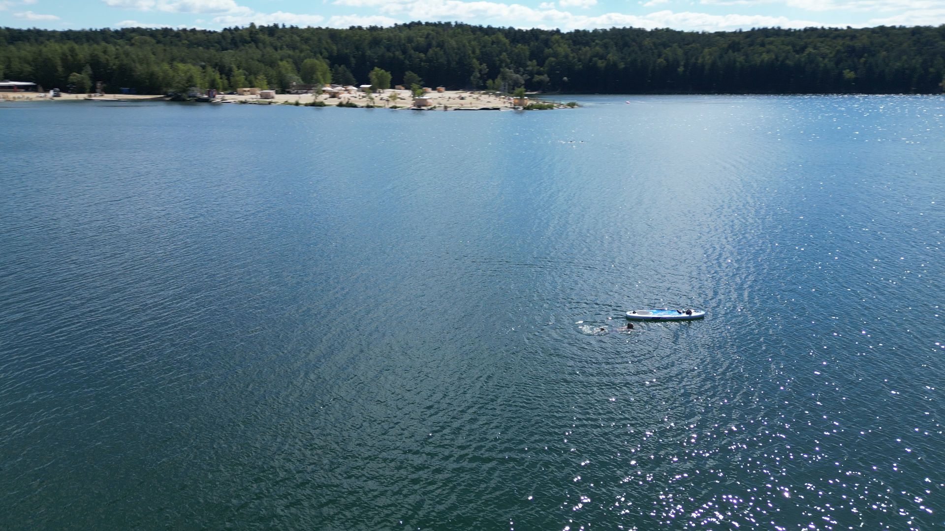 волкуша, карьер, пляж,видео с коптера,