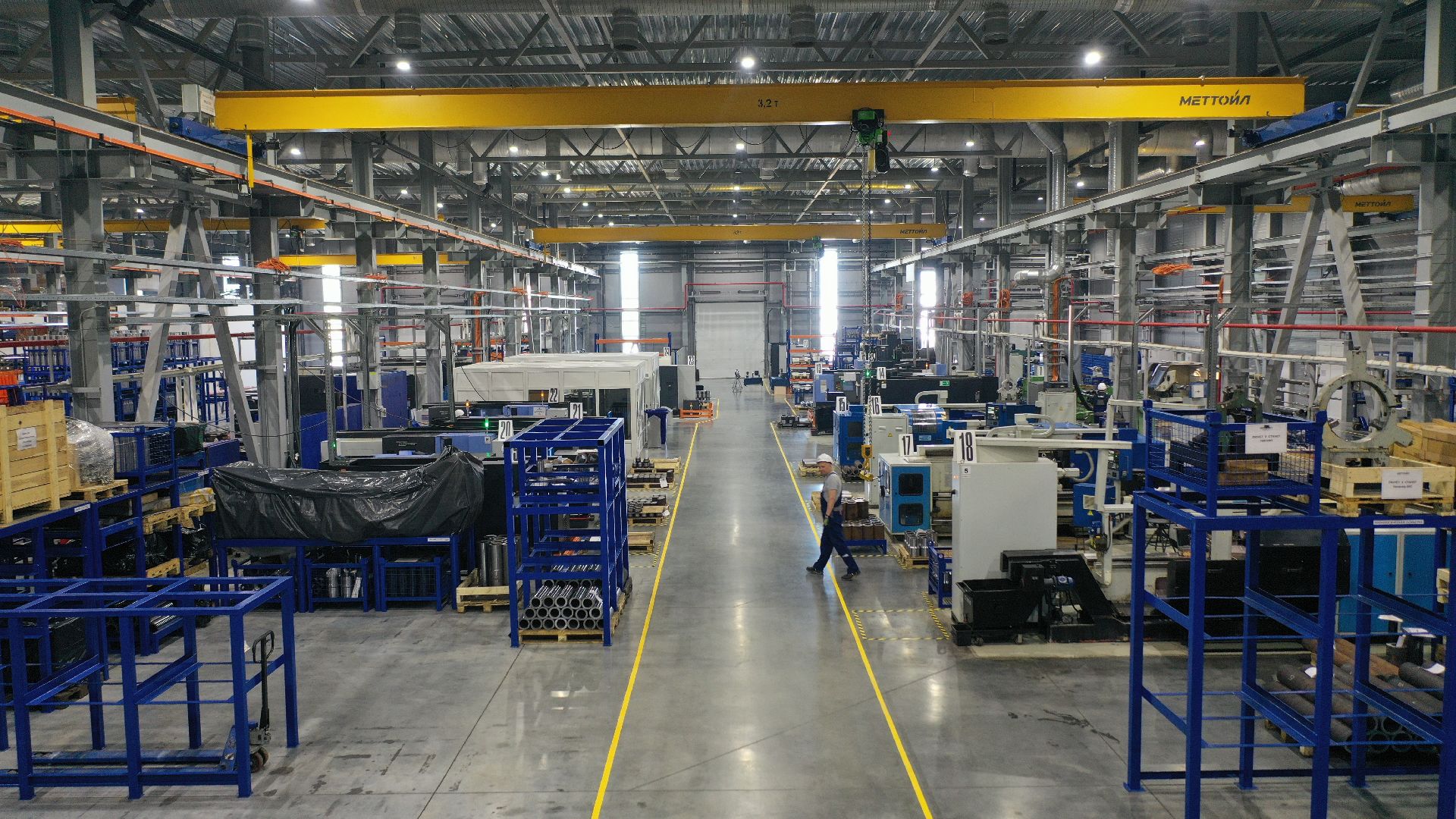 завод, нефть, металл,видео с коптера, экономика,