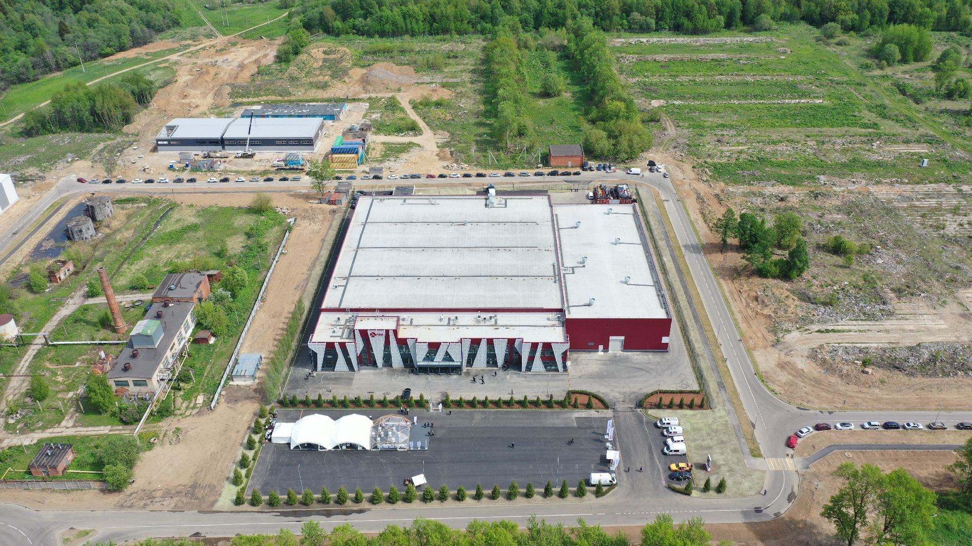 завод, нефть, металл,видео с коптера, экономика,