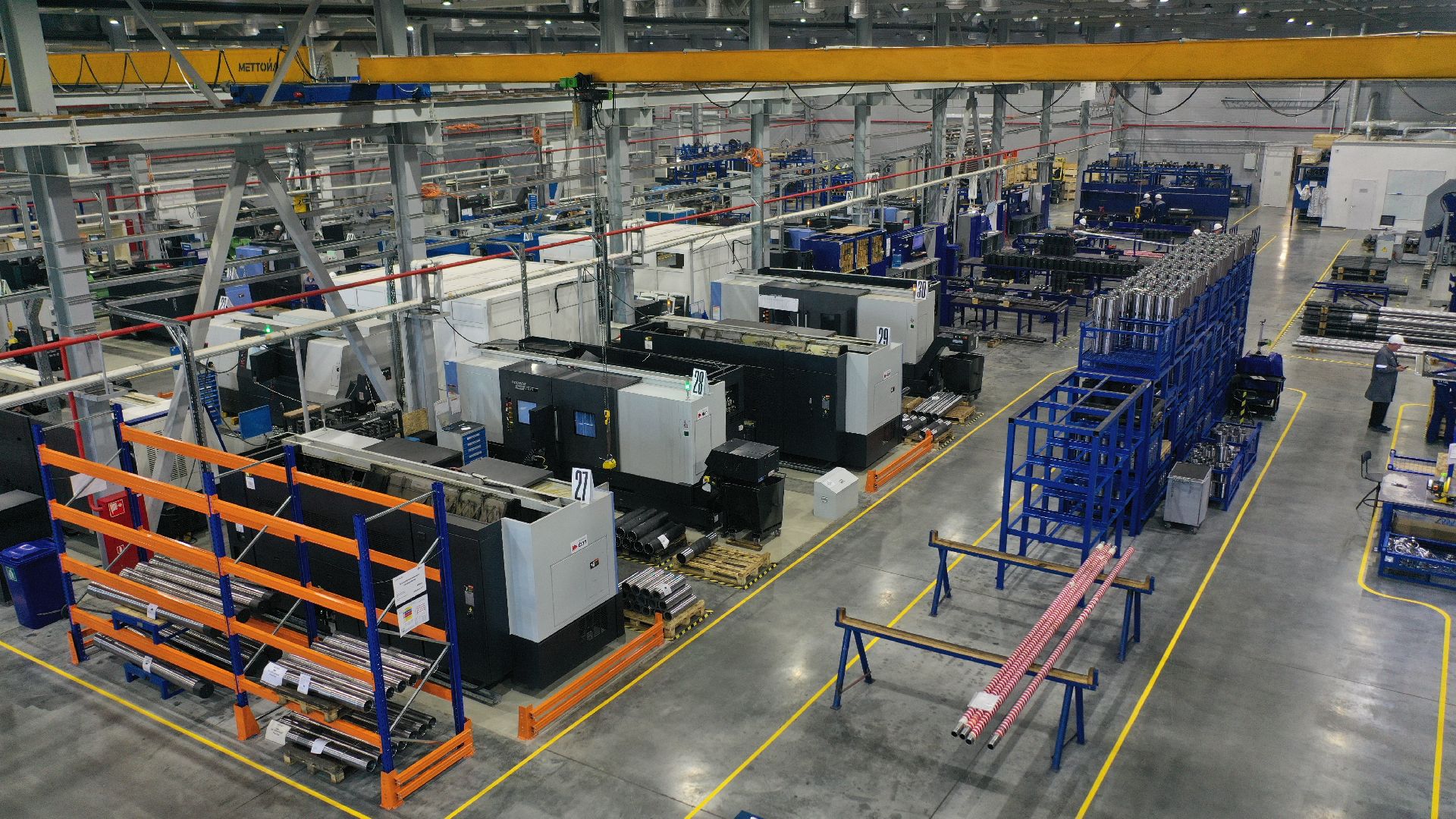 завод, нефть, металл,видео с коптера, экономика,