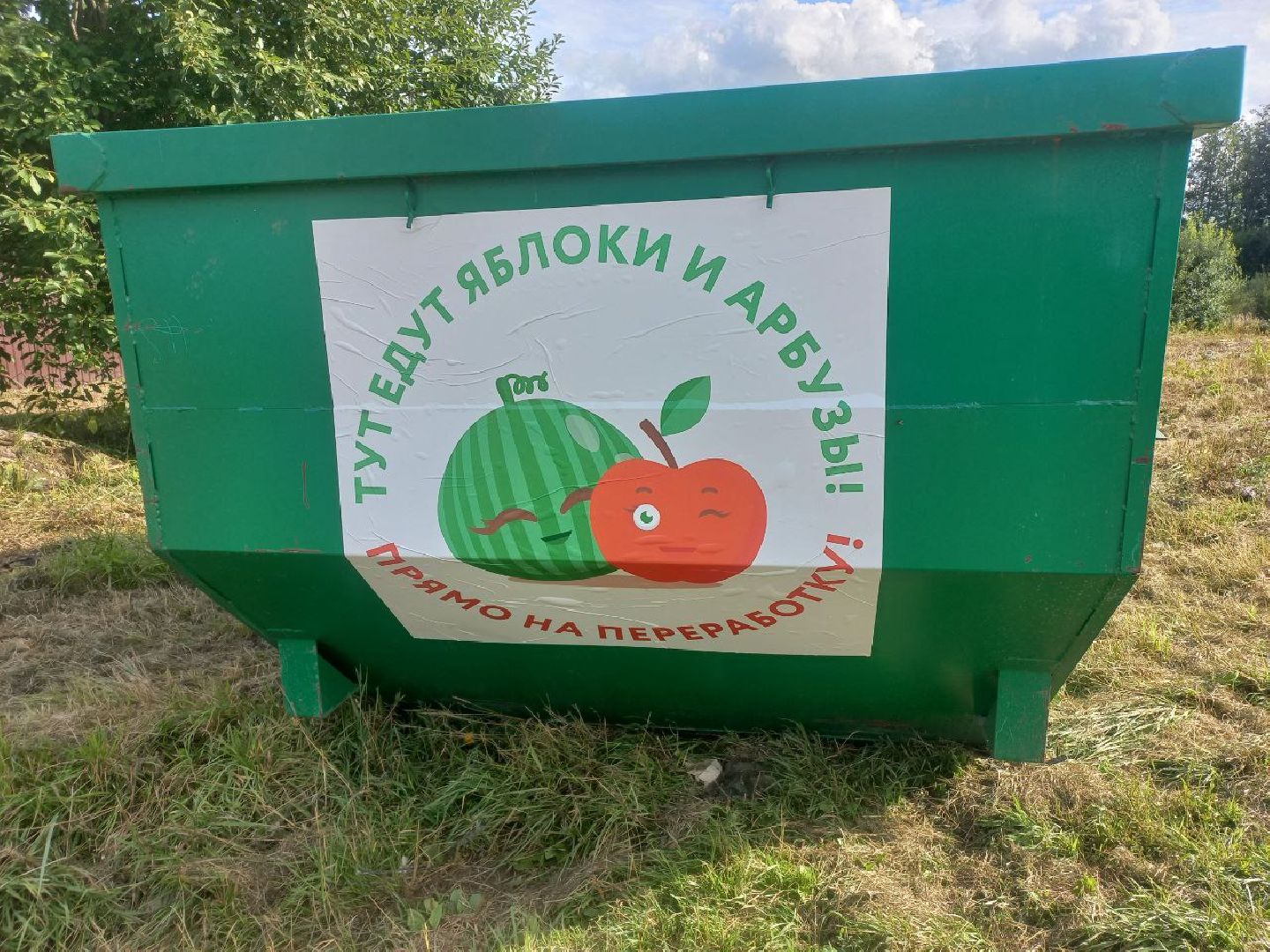 Солнечногорск, переработка, яблоки, арбузы, эколайн