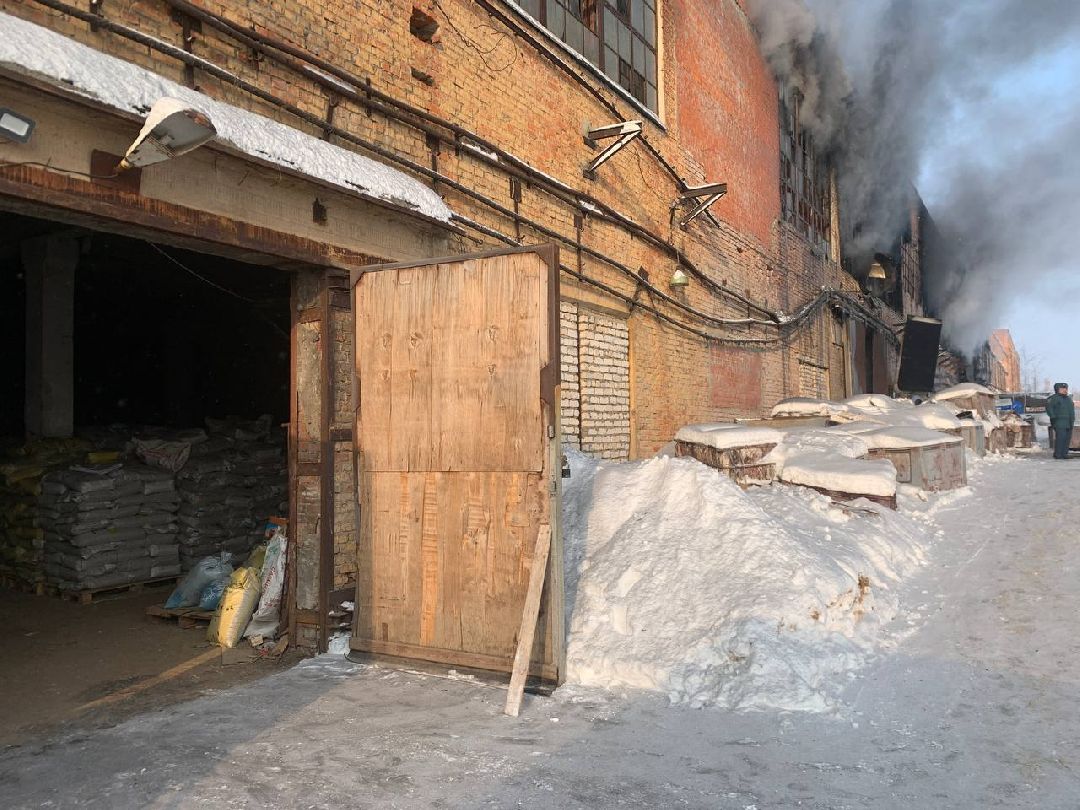 ступино, пожар