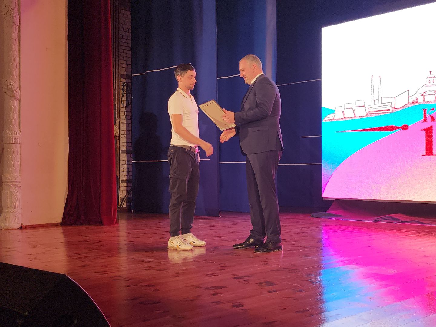 Кашира, концерт, день города, награждение